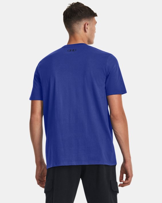 Camiseta de manga corta UA Multi-Color Lockertag para hombre, Blue, pdpMainDesktop image number 1